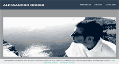 Desktop Screenshot of alessandrobonini.it